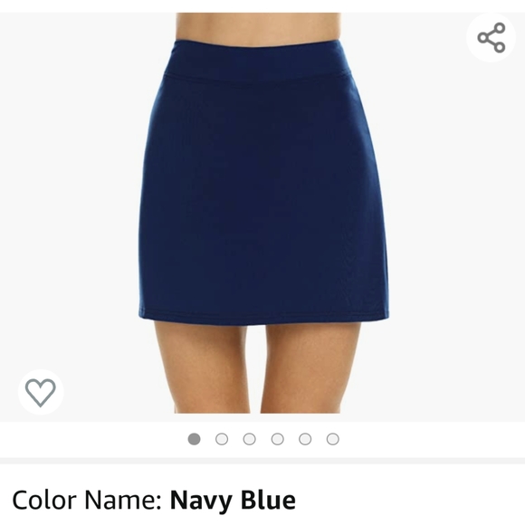 Women's Active Athletic Skorts 2 Layers for Golf Running Gym Workouts - Picture 11 of 16